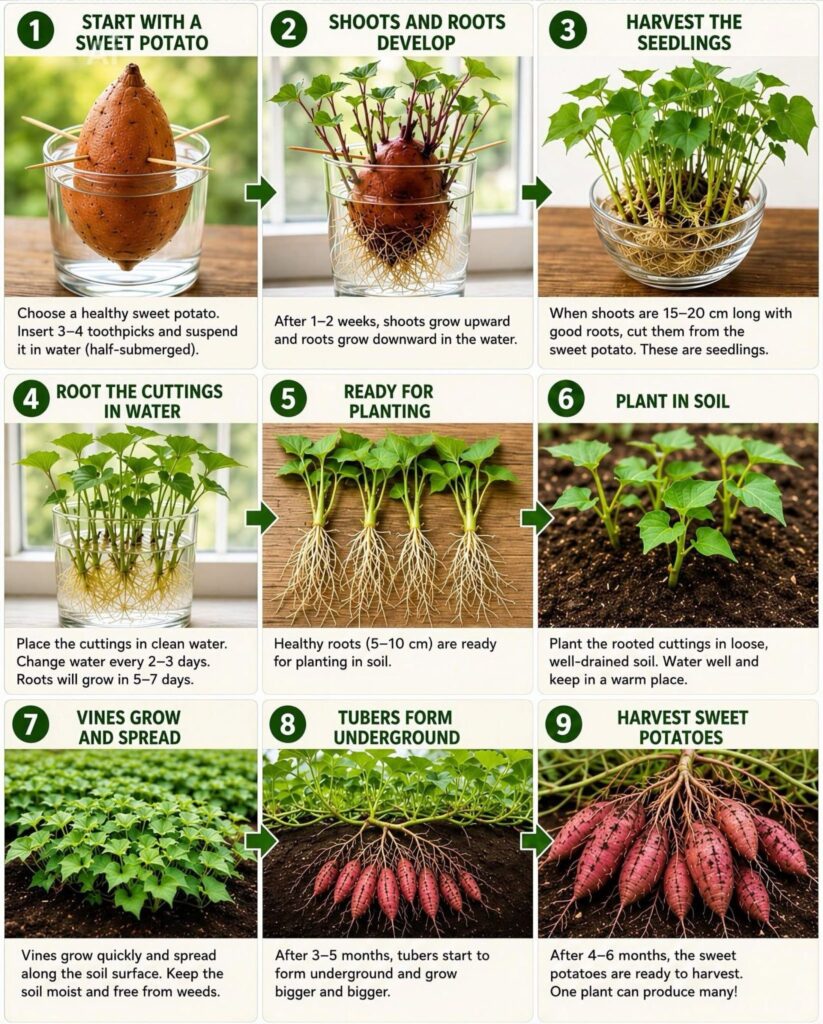 Growing Organic Sweet Potatoes